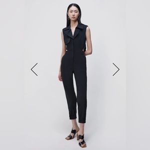 Jonathan Simkhai Rayley Trench Jumpsuit, NWT size 4